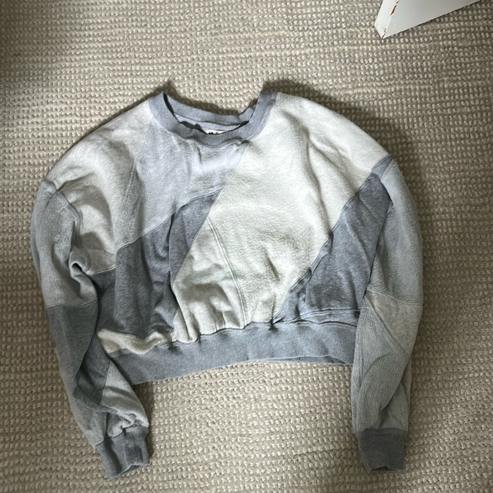 Free people geometric pullover